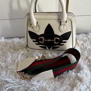 GUCCI X ADIDAS horsebit 1955 mini handbag